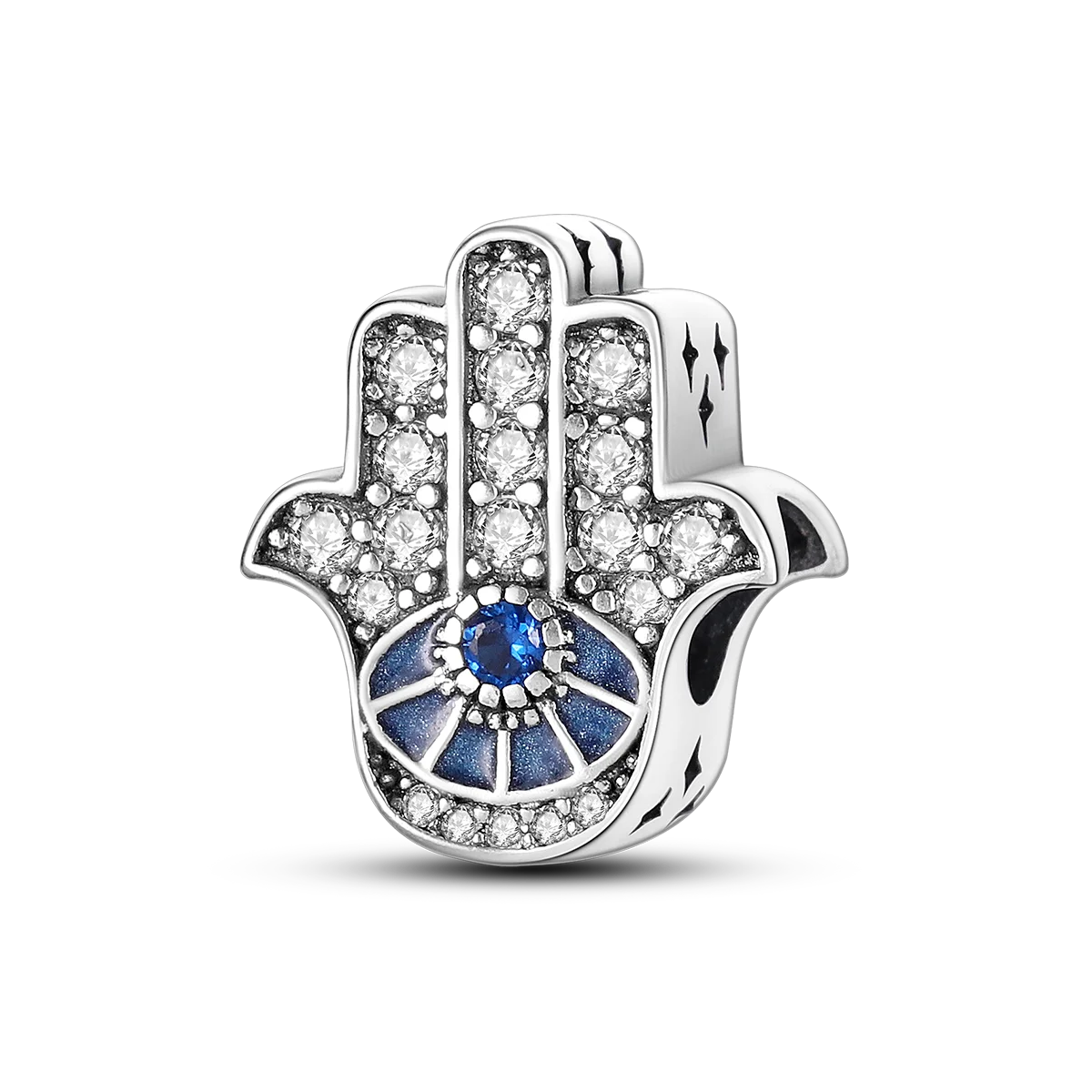 Charm de Perfume Sol y Luna en Plata – Abalorio para Pulsera DIY Mujer