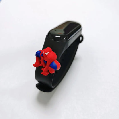 Reloj Infantil Marvel para Niños – Reloj Digital LED Impermeable con Diseño de Superhéroes