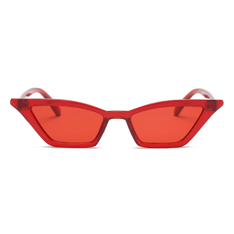 Pack 8 Gafas de Sol Cat Eye Mujer | Vintage Pequeño Marco UV400 Estilo Retro