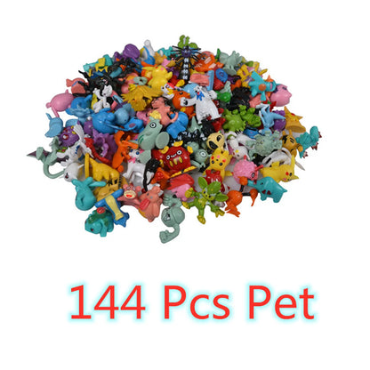 144 Estilos Pokémon Figuras de Acción – Pikachu y Personajes de Anime | Juguetes Coleccionables y Decoración