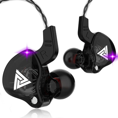 Auriculares In-Ear QKZ AK6 Originales | 6 Unidades Dinámicas con Micrófono, Sonido HIFI Estéreo y Subwoofer Deportivo