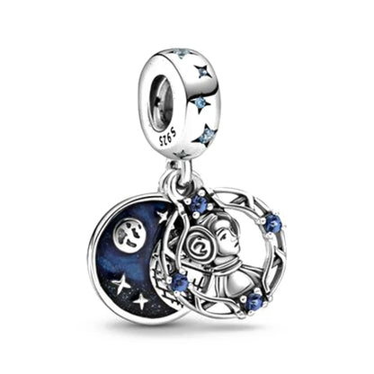 Charm Sobre Plata 925 | Serie Mago | Compatible Pulsera Pandora 3mm