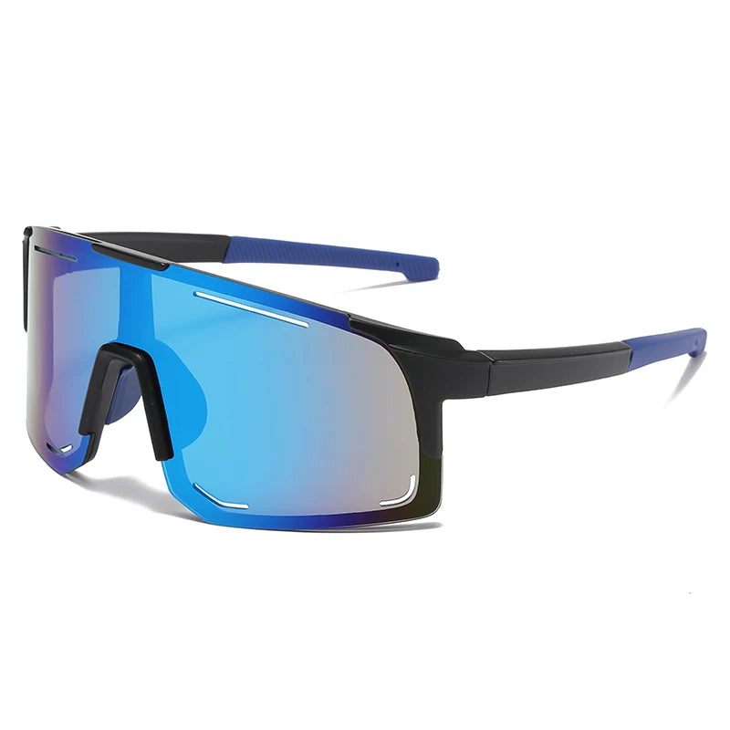 Gafas Deportivas Wrap Around | Unisex One Piece Oversized UV400 para Ciclismo, Pesca y Esquí