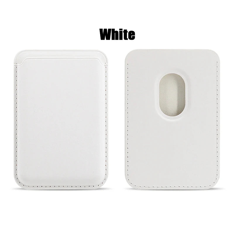 Leather Wallet Case para iPhone 15 Pro Max | Funda de Piel con MagSafe y Tarjetero Compatible con iPhone 14/13/12