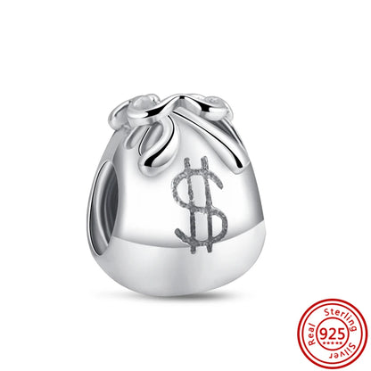 Charm sorpresa de plata 925 estilo estrella y corazón – Bolsa sorpresa random para pulsera DIY mujer