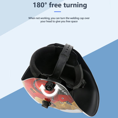 AIRAJ Welding Helmet Auto Darkening Welding Mask For TIG MIG ARC Welder Machine Large View True Color DIN9-13 93*42MM Vision