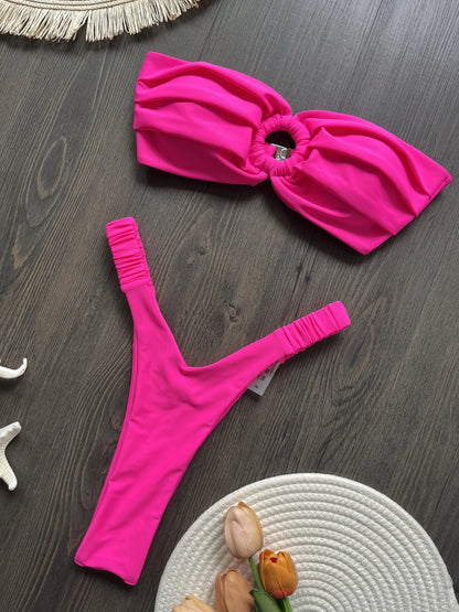 Micro Bikini Push Up Mujer 2025 | Brasileño Tanga Sexy Playa