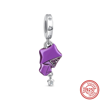 Charm sorpresa de plata 925 estilo estrella y corazón – Bolsa sorpresa random para pulsera DIY mujer