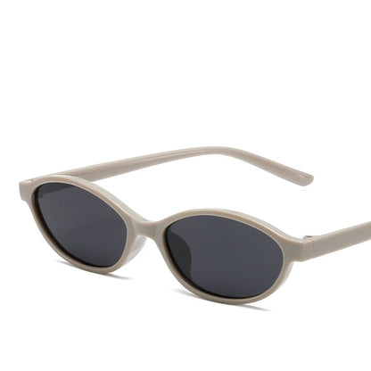 Gafas de Sol Vintage Ovaladas | Small Frame Ellipse Unisex Estilo Retro Redondas UV400