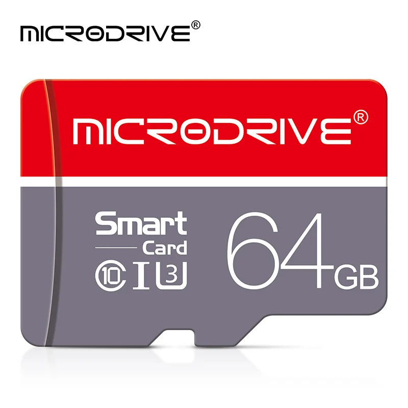 Tarjeta de Memoria Micro SD Mini TF Alta Velocidad Clase 10 – 4GB, 8GB, 16GB, 32GB, 64GB, 128GB, 256GB + Adaptador SD