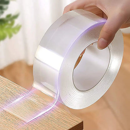 Cinta Doble Cara Ultra Resistente – Monster Tape Impermeable para Paredes y Electrodomésticos | Adhesivo Reutilizable para Hogar y Oficina
