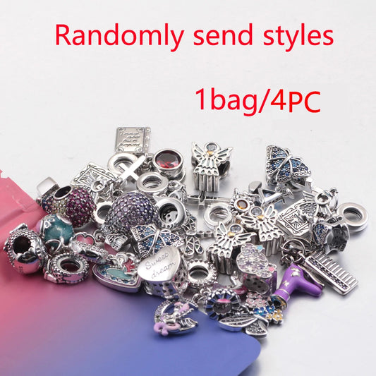 Charm Sorpresa Dopamina de Plata 925 | Dijes Cartoon Estilo Aleatorio para Pulseras DIY