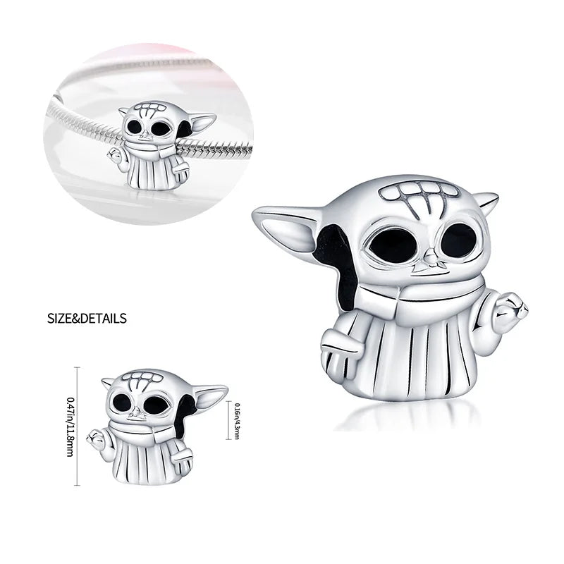 Charm Harry Potter plata 925 – Abalorio mágico de la serie para pulsera tipo Pandora