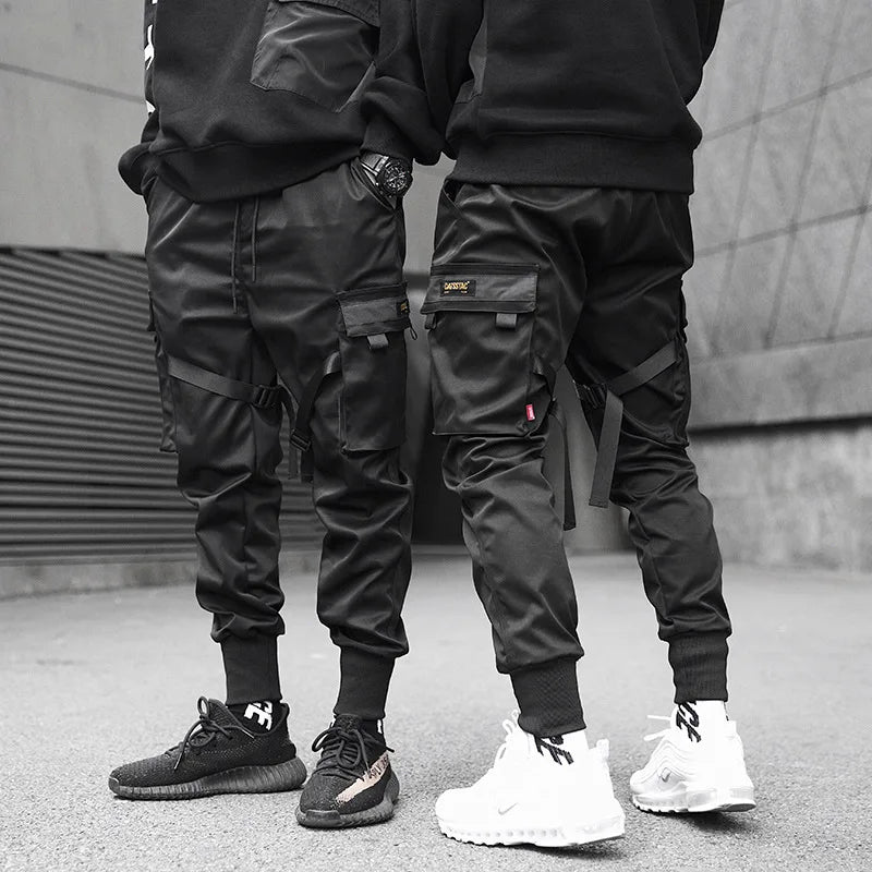 Pantalones Jogger de Moda para Hombre – Streetwear 2025, Cargo, Multi-Bolsillos, Casual, Fitness y Gym