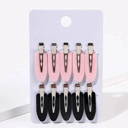 Set de 8/10 Ganchos para el Cabello de Colores - Hebillas Laterales y Accesorios de Peinado para Mujer y Niña