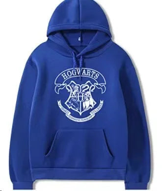 Hoodie Oversize Hogwarts | Sudadera Y2K Estampada Harry Potter Otoño Invierno