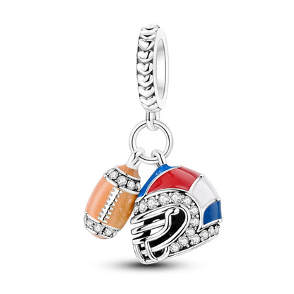 Charm de Plata S925 Hamster, Terrier y Princesa – Abalorios Brillantes para Pulseras Originales 3mm