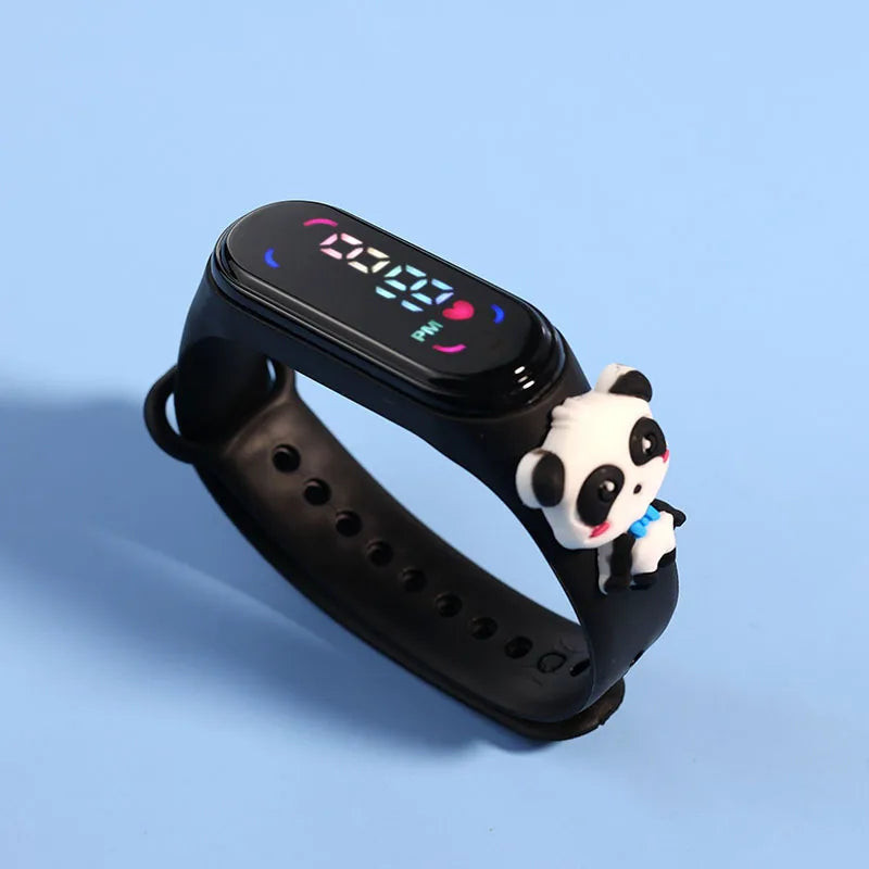 Reloj Infantil LED Deportivo | Pulsera Electrónica de Dibujos Animados para Niños y Niñas Impermeable