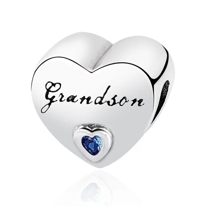 Charm Familia en Plata 925 – Abalorio Sparkling para Pulsera Original Mujer