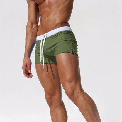 Bañador Hombre Boxer 10 Colores | Shorts Playa con Bolsillo Trasero Secado Rápido – Swimwear Verano