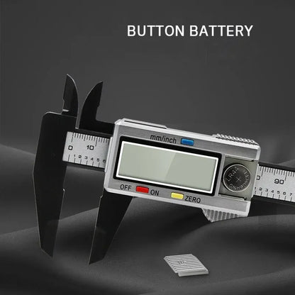 Calibrador Digital Vernier 0-150mm | Calibrador Electrónico de Plástico para Estudiantes, Hogar y Carpintería