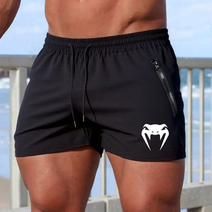 Shorts de Playa para Hombre con Estampado de Serpiente – Bañador Verano Moderno y Transpirable