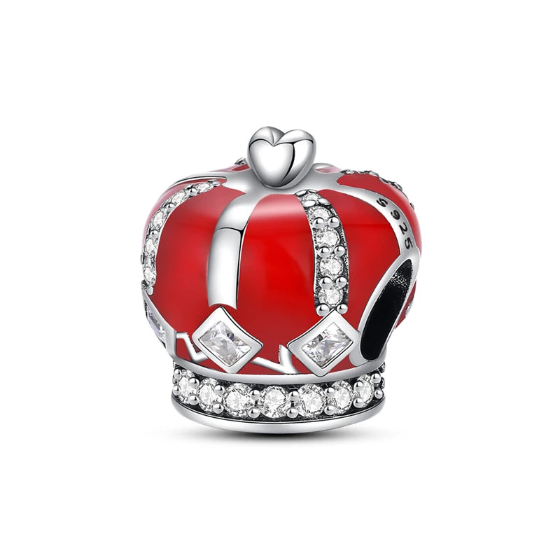 Charm Navideño Disney en Plata 925 – Abalorios Mickey y Minnie para Pulseras Originales Mujer