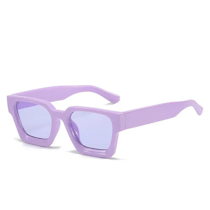 JNPCXI Gafas de Sol Cuadradas de Lujo | Retro Fashion Unisex UV400