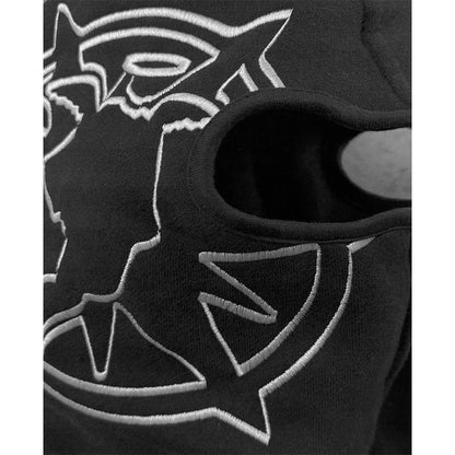 Hoodie Oversize con Bordados Gráficos – Sudadera Unisex Estilo Streetwear Y2K Harajuku Hip Hop Retro Gótica Rock