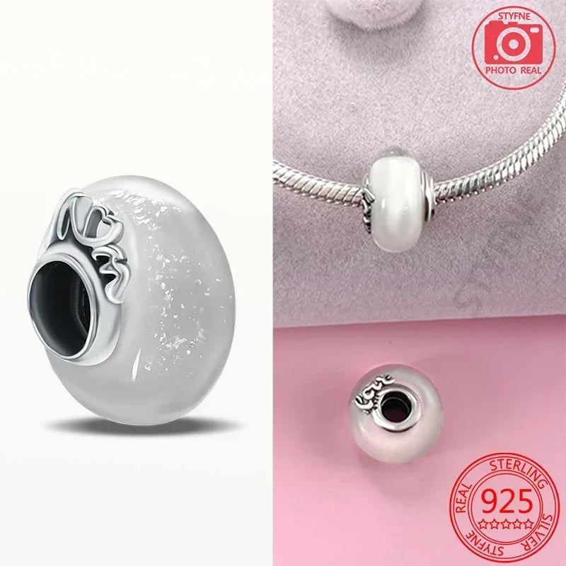 Cuenta Murano en Plata 925 | Beads de Vidrio de Colores para Pulsera Pandora Original