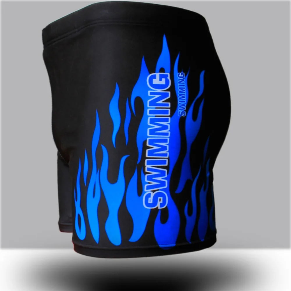 Bañador Hombre Llamas – Boxer de Natación y Playa | Swimwear Deportivo de Secado Rápido