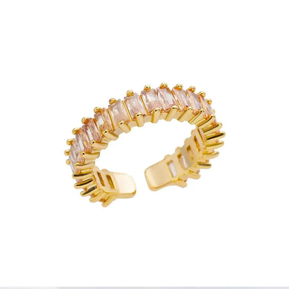 Anillos Clásicos de Acero Inoxidable 316L para Mujer - Color Dorado de Lujo Antialérgico y Duradero