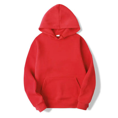 Hoodie Básico de Felpa – Sudadera con Capucha Unisex, Económica y Versátil para Hombre