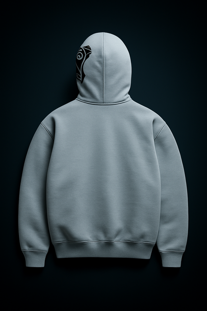 Hoodie Oversize con Bordados Gráficos – Sudadera Unisex Estilo Streetwear Y2K Harajuku Hip Hop Retro Gótica Rock