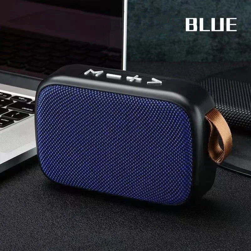 Soundbar Bluetooth 5.0 Portátil – Parlante Inalámbrico HiFi con Subwoofer, Batería 500mAh y Reproductor TF/USB