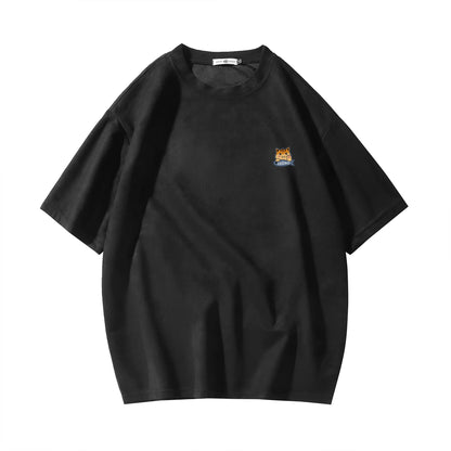 Camiseta Oversize de Verano Streetwear – T-shirt Vintage Harajuku para Hombre, Lavado Desgastado