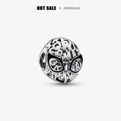 Charm Capitán América plata 925 – Abalorio de superhéroe para pulsera tipo Pandora