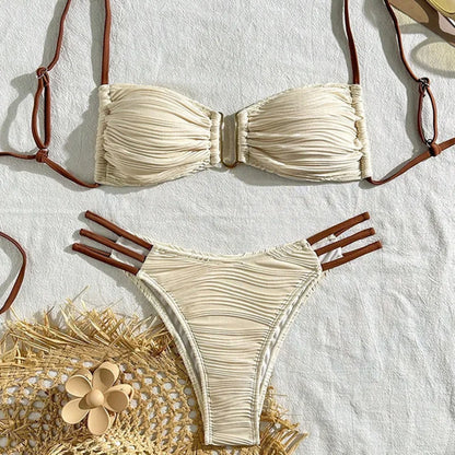 Bikini Sexy Mujer 2025 | Brasileño Playa y Piscina