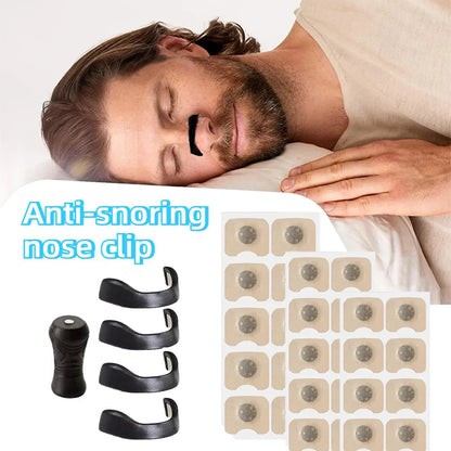 Dilator Nasal Magnético Anti Ronquidos | Tiras Nasales Reutilizables para Mejorar la Respiración y el Sueño