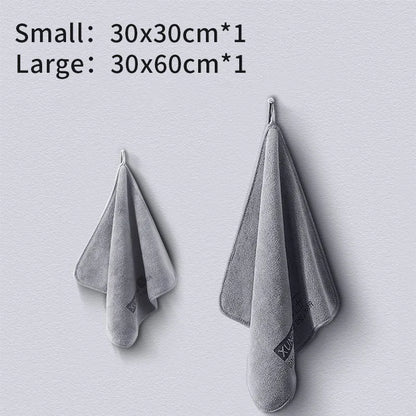 Toalla de Microfibra Premium para Auto – Paño de Limpieza y Secado con Bordes Reforzados | Cuidado y Detallado de Coches