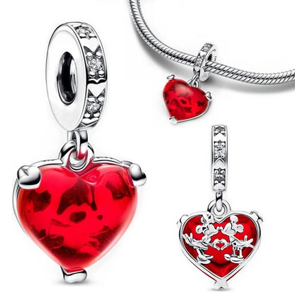 Charm Disney 100 Aniversario | Dije Colgante Compatible con Pulseras Pandora