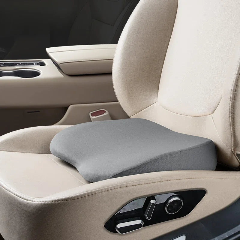 Cojín Elevador de Asiento para Coche | Almohada Gruesa Portátil con Soporte Lumbar y Confort en Todas las Estaciones