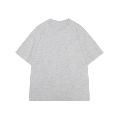 Camiseta Hombre 2025 | Oversize Algodón Pesado Manga Corta para Verano