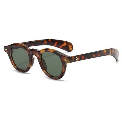 Gafas de Sol Redondas Pequeñas Retro | Lentes Ocean UV400 Estilo Punk Unisex