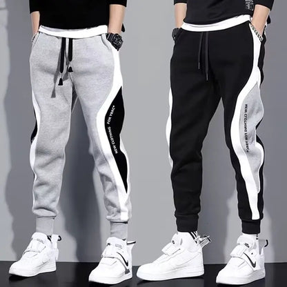 Pantalón Jogger Hombre Negro | Moda Hip Hop Casual con Cintura Elástica – Streetwear Deportivo