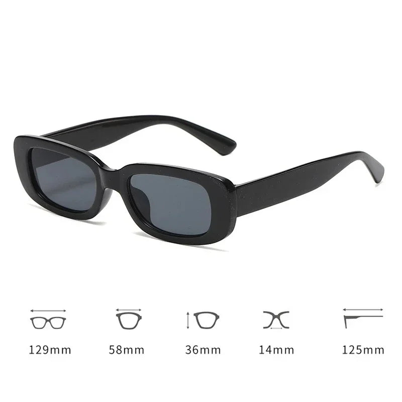 Gafas de Sol Rectangulares Vintage para Niños | Protección UV400 Niño Niña Moda Infantil