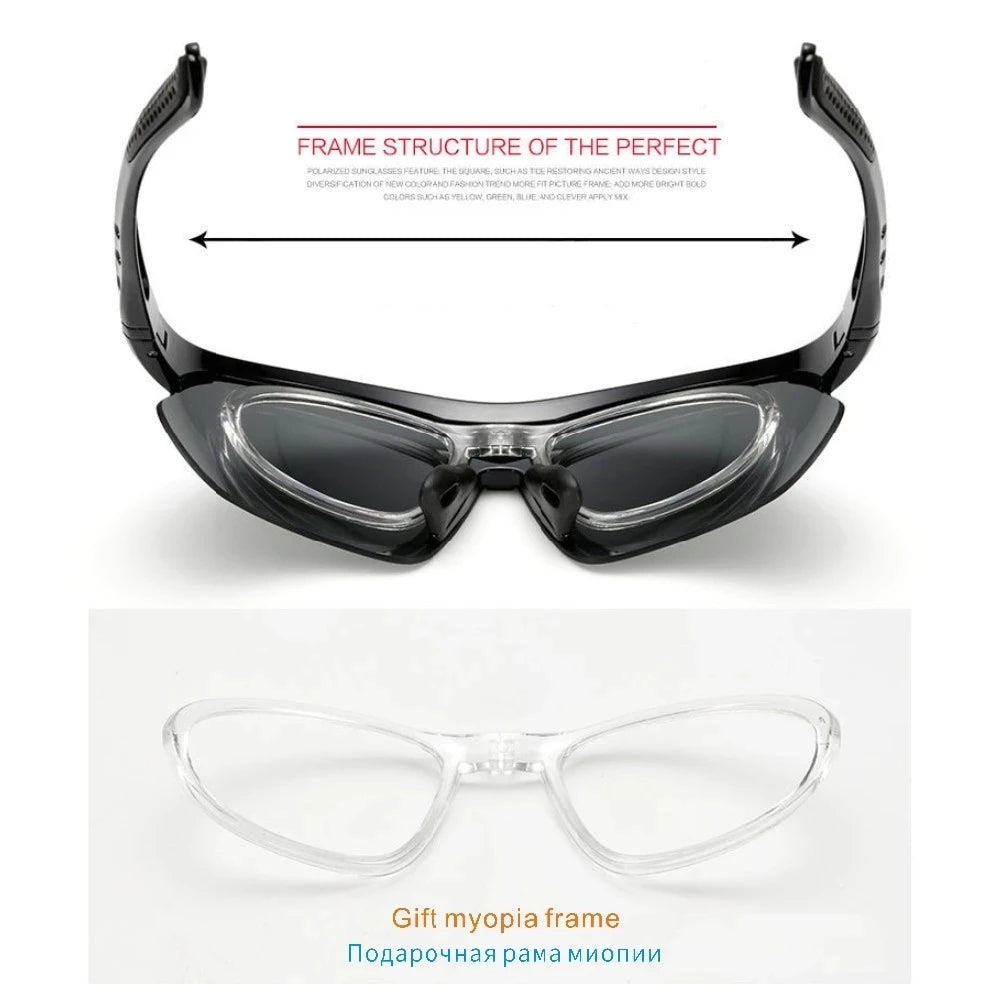 Gafas de Ciclismo Deportivas Unisex – Gafas de Sol para Bicicleta de Carretera y Montaña con Protección UV400