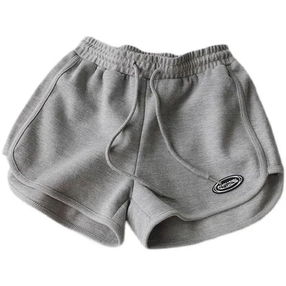 Shorts Deportivos Mujer Verano | Pantalones Cortos Cintura Alta con Cordón Casual Yoga Running
