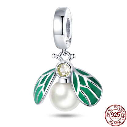 Charm Buho Serie Bee en Plata 925 – Abalorio DIY para Pulseras Originales Mujer