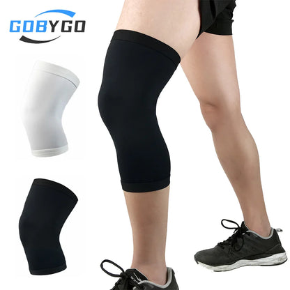 Rodillera Deportiva Compresiva GOBYGO 🏀 Protección para Running, Ciclismo, Baloncesto y Fitness | 1 Pieza